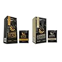 Mix-Set 2 Boxes eGano Premium Ganoderma Black Coffee (30 Sachets) and Cafe Latte (20 Sachets) Instant Coffee With Lucidum Extract