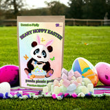 Beary Hoppy Easter Marshmallows Panda Lovers Cute Gifts Easter Basket Filler Premium Pastel Mallows Bear Gift for Kids Butterflies