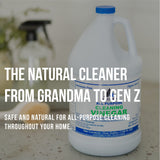 CPDI All-Purpose White Vinegar Cleaning Solution, 1 Gallon, Multi-Surface Cleaner for Hard Water Stains, Bathroom and Kitchen Surfaces, and Clothes