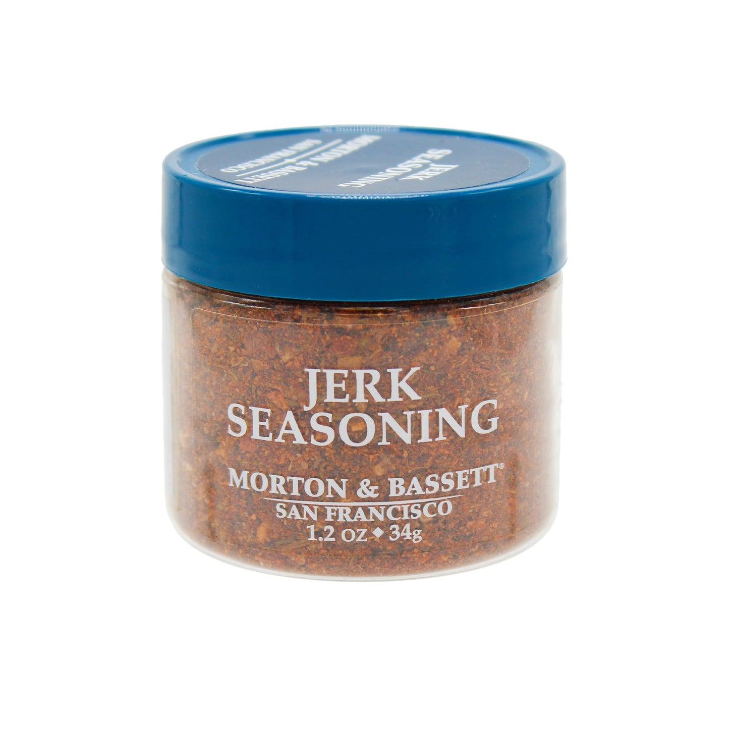 Morton & Bassett Jerk Seasoning, 1.2 oz - Non-GMO, Salt-Free, Bold and Spicy Blend for Grilled Meats, Tacos & Caribbean Dishes