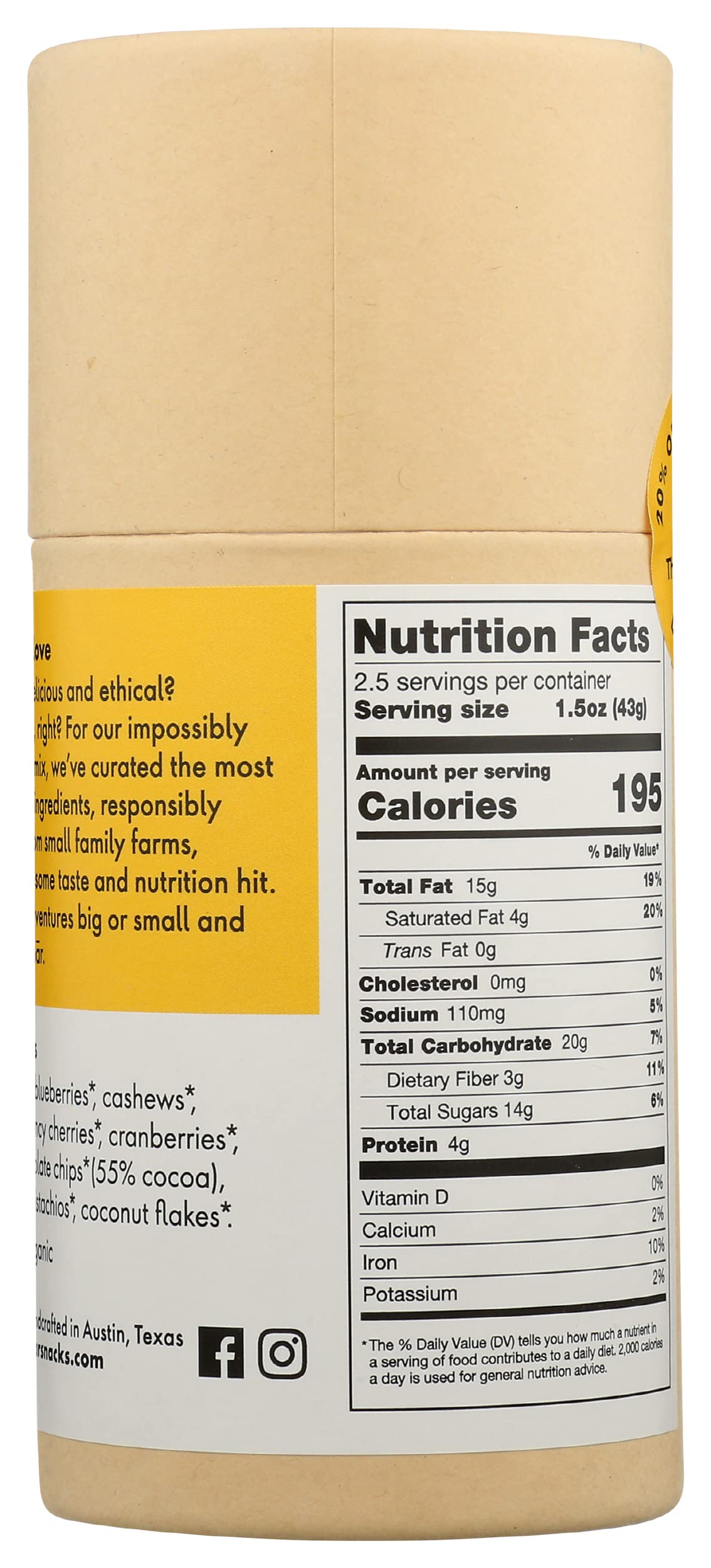 Shar, Trail Mix Basecamp, 3.7 Ounce