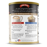 Caffe D'Vita Amaretto Cappuccino Mix - No Cholesterol, No Trans Fat, 99% Caffeine Free, Gluten Free, Instant Cappuccino Mix - 1 lb. can (16 oz.)