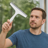 2PCS Multi-Purpose Plastic Squeegees Wipers - Streak-Free Cleaning for Glass, Mirrors & More!