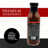 TD's Brew & BBQ "ATOMIC PINEAPPLE" Sauce/tds brew and bbq/pineapple/chile/barbecue sauce/stir fry/sweet & spicy