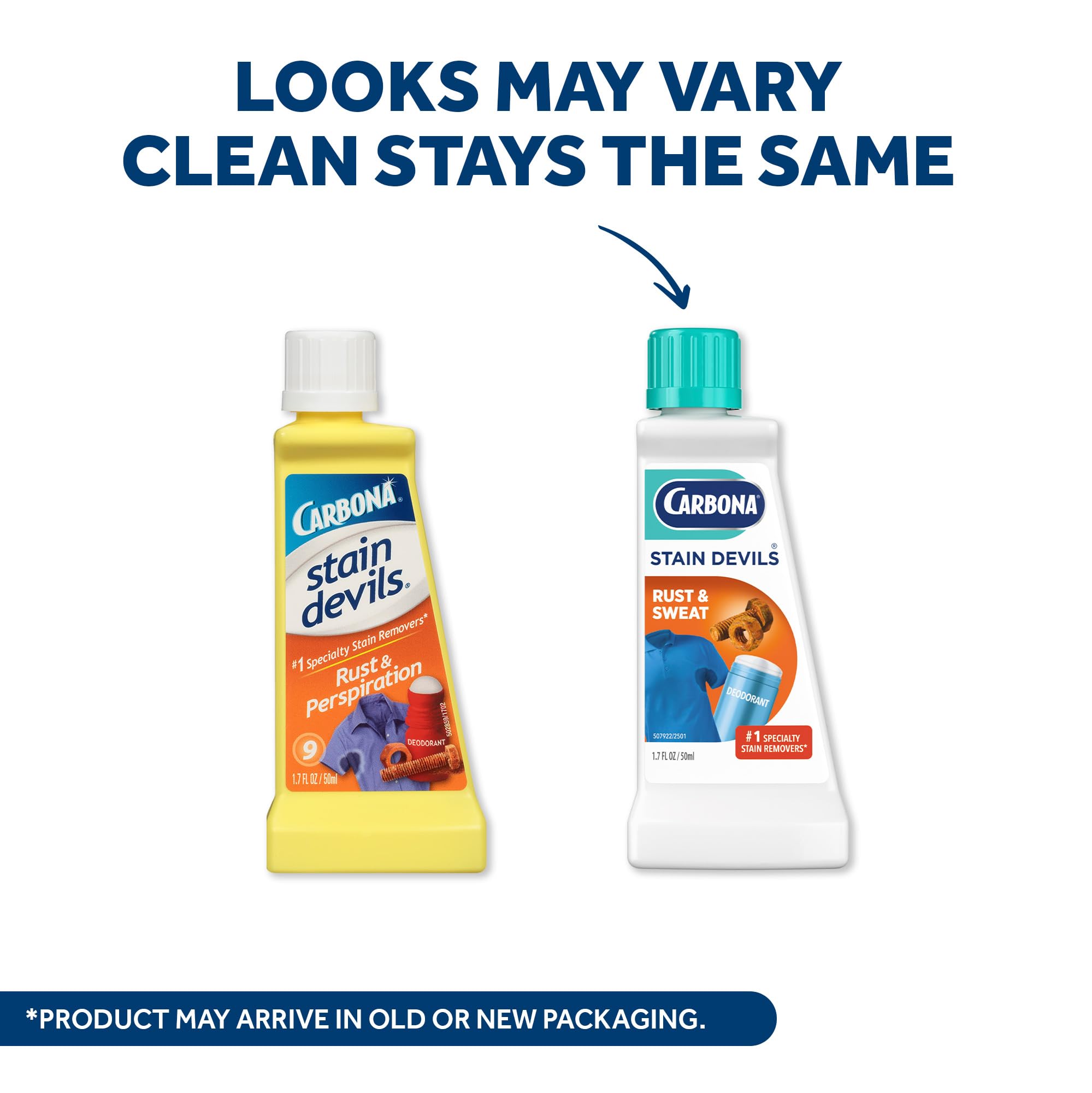 Carbona Stain Devils® #9 | Rust & Perspiration | Professional Strength Laundry Stain Remover | Multi-Fabric Cleaner | Safe On Skin & Washable Fabrics