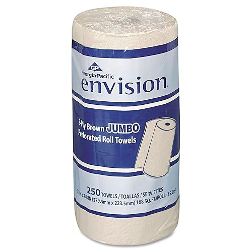 Envision High-Capacity Perforated Kitchen 2-Ply Paper Towels