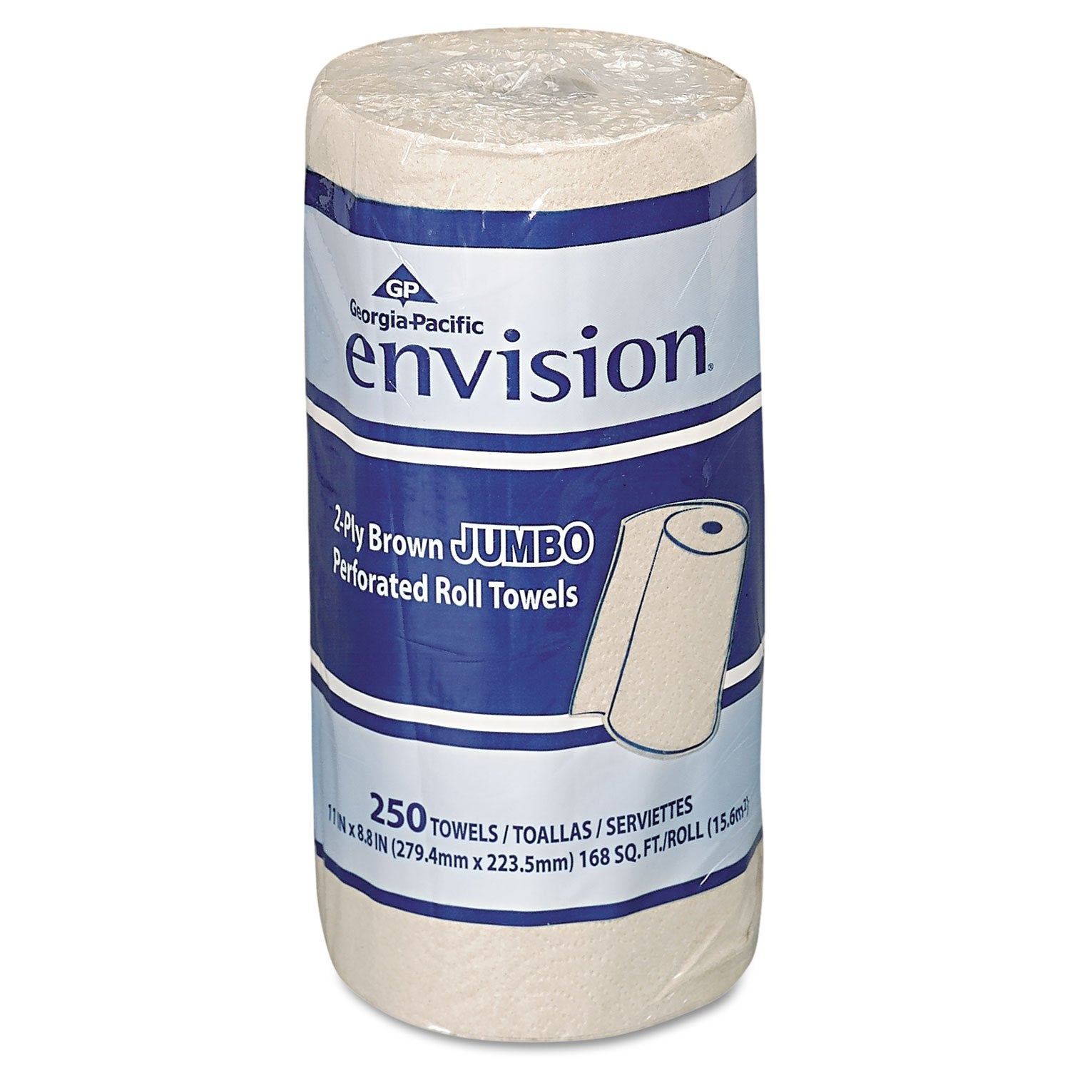 Envision High-Capacity Perforated Kitchen 2-Ply Paper Towels