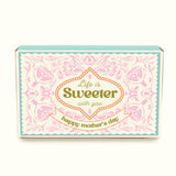 Thoughtfully, Mother’s Day Gummies Sweet Gift Box, Includes Gummy Bears, Sour Watermelon, Sour Peach Rings, Sour Peach Gummies & Fruit Gummies, Candy