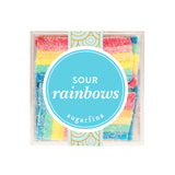 Sugarfina Sour Rainbows Small Candy Cube, Gummies, 3.2 oz, 3 Count