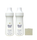 Bath & Body Works White Gardenia 2 Fabric Care Fragrance Boosters with a Natural Oats Bar Soap