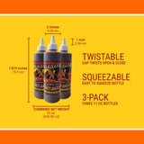 Kilauea Fire Hot Sauce 11 fl.oz. (3 Bottles)