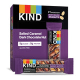 KIND Bars, Salted Caramel & Dark Chocolate Nut, Gluten Free, 48 Count