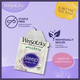 Wissotzky Herbal Wellness Sleep Tea, 20 Teabags | Soothing & Relaxing | Caffeine Free Tea | Natural Sleep Benefits