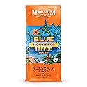 Magnum Exotics Coffee, Blue Mountain Blend - Medium-Light Roast, Whole Bean, Made from 100% Arabica Beans, Rich & Smooth Flavor, Fresh Roast - Blue