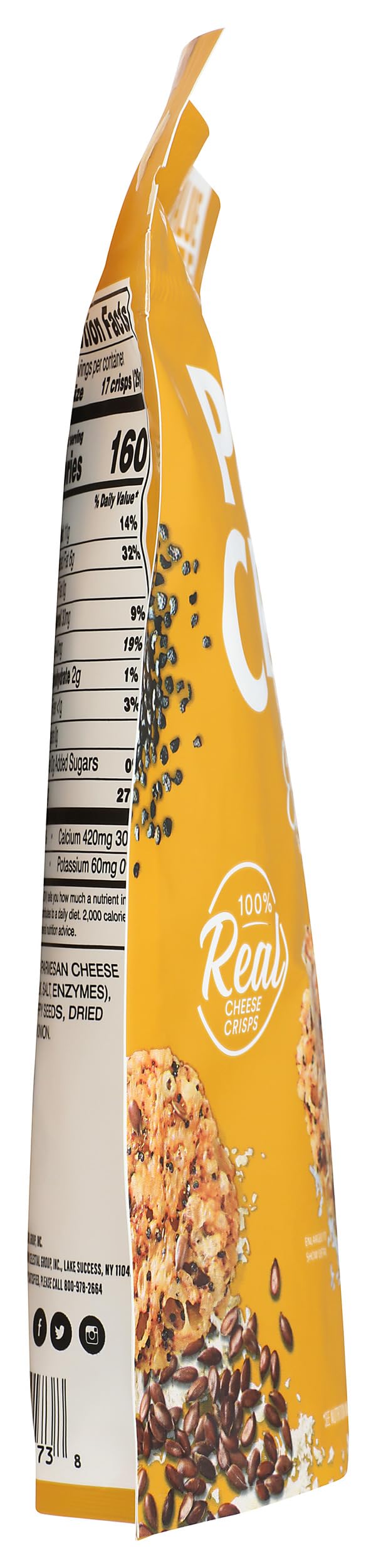 Parmcrisps, Crackers Everything Cheese, 5 Ounce