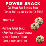 simplyFUEL Whole-Food Protein Balls Variety Pack (Ultimate) - 8 g High-Protein, Gluten-Free, Healthy Snack for Adults & Kids (1.6 oz - Pack of 10)