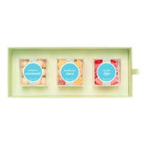 Sugarfina Congrats 3 Piece Candy Bento Box | Confetti Caramels, Sparkling Stars, Sugar Lips