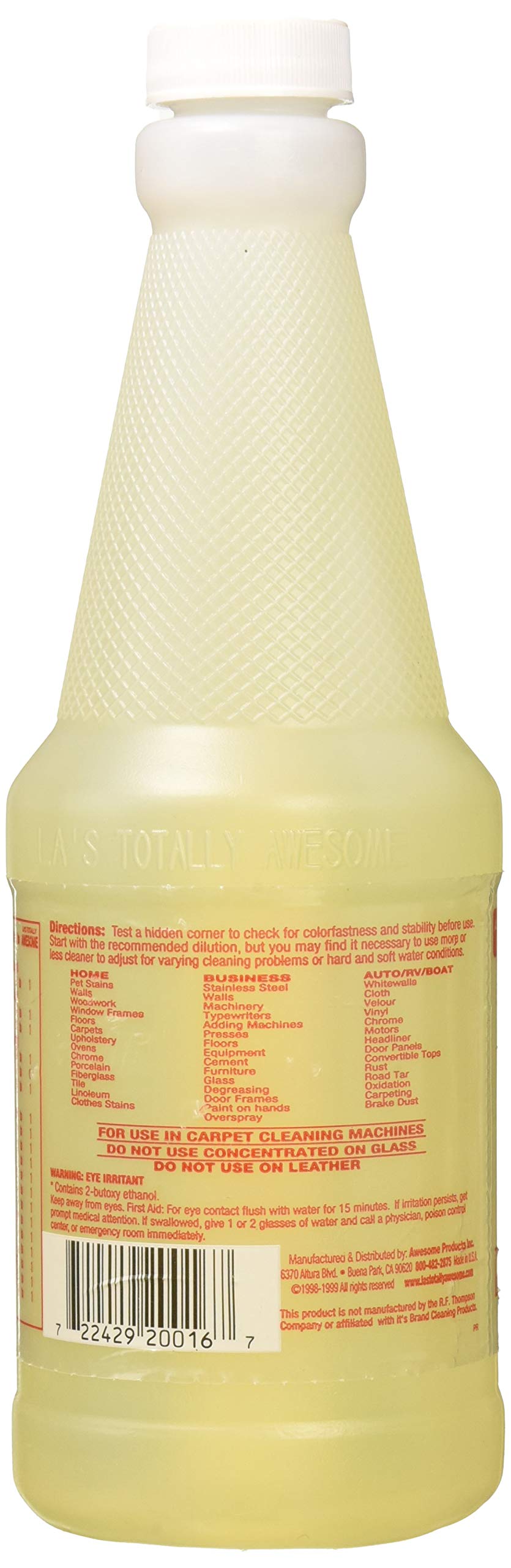 Las Totally Awesome All Purpose Concentrated Cleaner, 20 Oz
