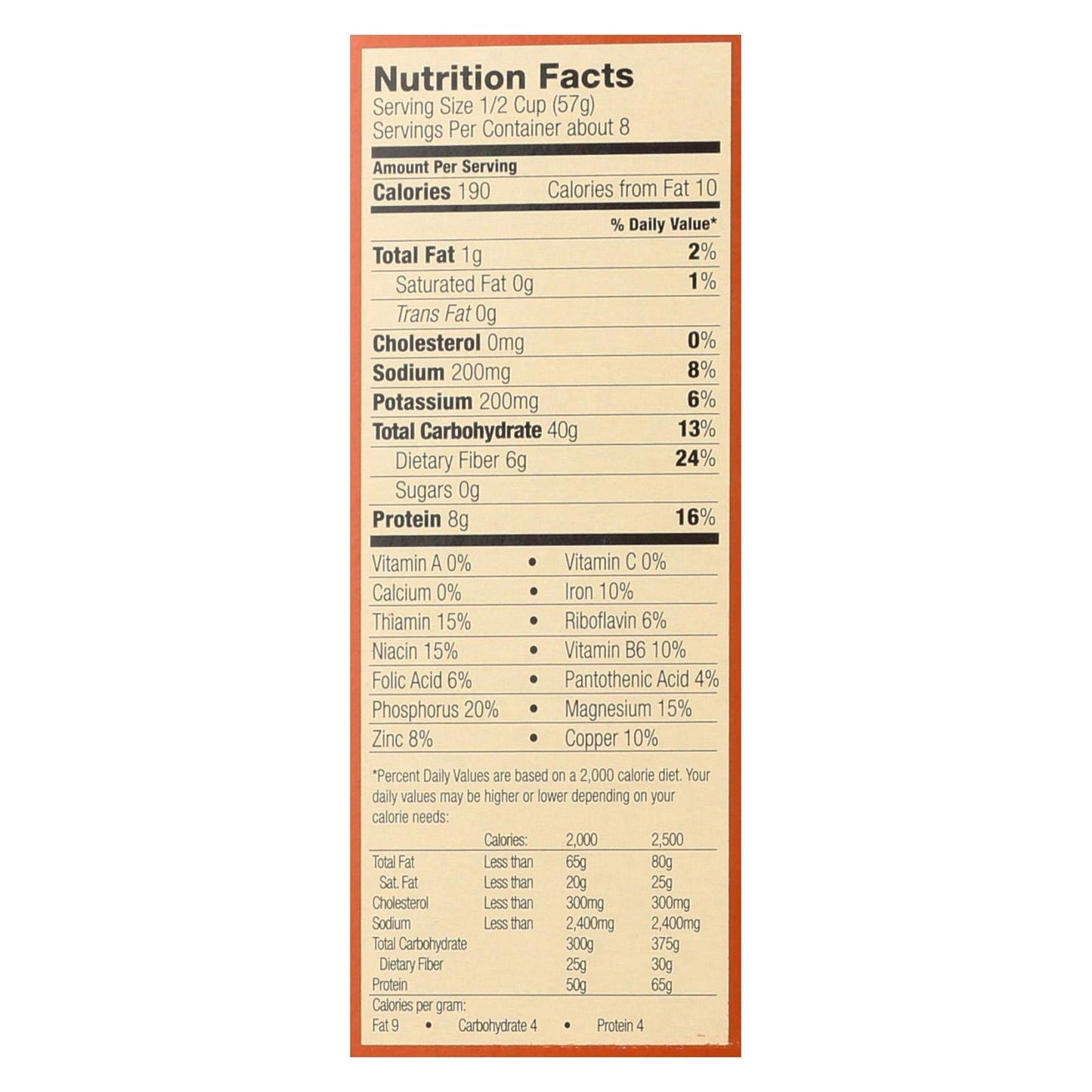 Food For Life Baking Co. Cereal - Organic - Ezekiel 4-9 - Sprouted Whole Grain - Original - 16 oz - case of 6
