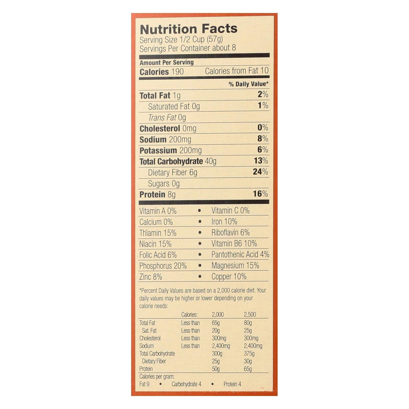 Food For Life Baking Co. Cereal - Organic - Ezekiel 4-9 - Sprouted Whole Grain - Original - 16 oz - case of 6