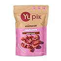 Yupik Orange Cranberry Mimosa Cashews, 4.8 Oz, Kosher, Made with Natural Ingredients, Brunch Flavor, Cocktail-Inspired Snack, Sweet Glazed Cashews