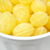 Claeys Sanded Lemon Drops, 2 Pound Bulk Bag (Approx 144 Pieces), Hard Sour Candy, Lemon Flavored Candy