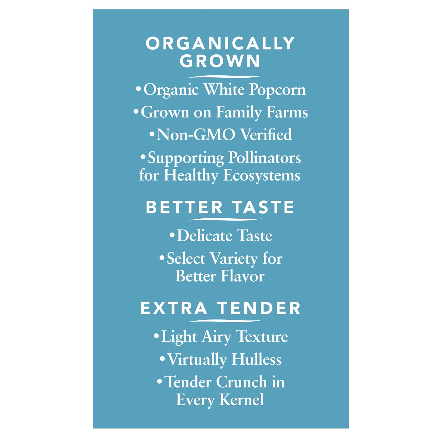 Black Jewell Organic White Popcorn Kernels, Organic Select White, 28.35oz (Pack of 2)
