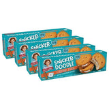Little Debbie Snickerdoodle Creme Pies with Cinnamon Sugar - Pack of 4 Boxes with 8 Pies Each - 32 Total Cookie Pies, 8 Count (Pack of 4), 9.57