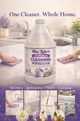 Miss Tyler's Fabulous All Purpose Cleaning Vinegar with Pure Lavender and Pine Oils, 128 Fluid Ounces