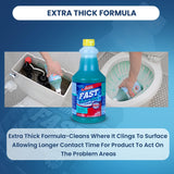 Professor Amos' Fast Toilet & Tank Cleaner 24 Applications
