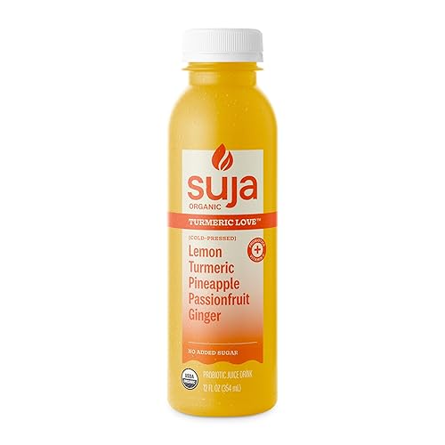 Suja Organic Turmeric Love Cold Pressed Juice Drink, 12 fl oz Bottle
