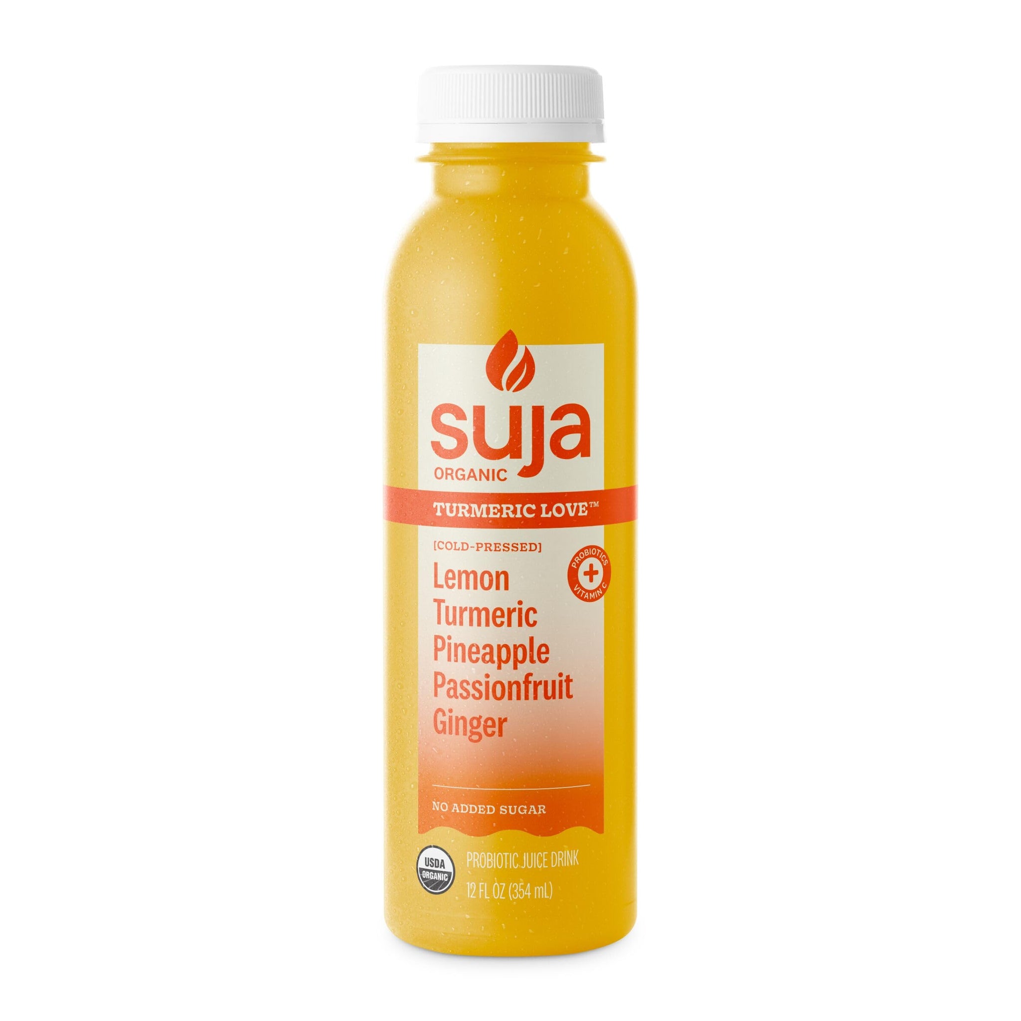 Suja Organic Turmeric Love Cold Pressed Juice Drink, 12 fl oz Bottle