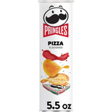 Pringles Potato Crisps Chips, Lunch Snacks, On-The-Go Snacks, Pizza, 5.5oz Can (1 Can)
