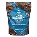 Member's Mark Dark Chocolate Thins with Almonds and Sea Salt (20 Ounce)