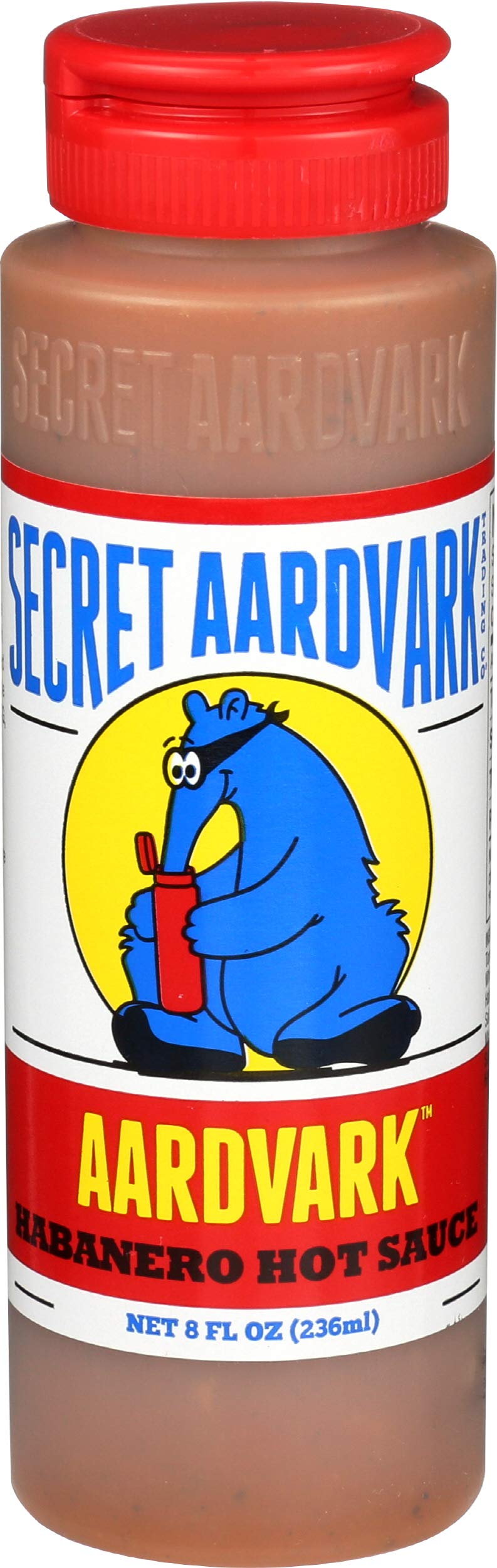 Secret Aardvark Habanero Hot Sauce, Non-GMO, Low Sugar, 3-Pack 8 fl oz