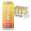 Yerbaé Mango Passion Fruit Functional Energy Drink - 0 Sugar, 0 Calories, 0 Carbs. Yerbae is Energized by Yerba Mate, Plant-Based, Healthy Alternative