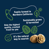Go a Little Nuts California In-Shell Walnuts, 2 lb. Bag, Farm Fresh, Non-GMO, Kosher, Heart-Healthy Omega-3, High Protein, Vegan Snack