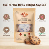 ALMOND N’ COMPANY Pure Almond Bites - 10g Protein, Chocolate Flavor, Grain-Free, Gluten-Free, Vegan, Clean Ingredient Energy Bites, High Protein Snack