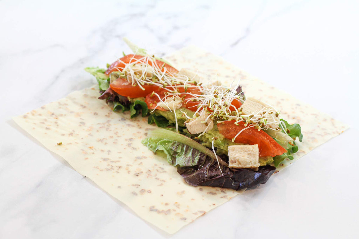 Norigami Egg Wraps Soy Protein - High Protein,Low Carb,Vegetarian Thin Healthy Wrap for Sandwiches - Ready To Fill And Serve - Certified Kosher,Non