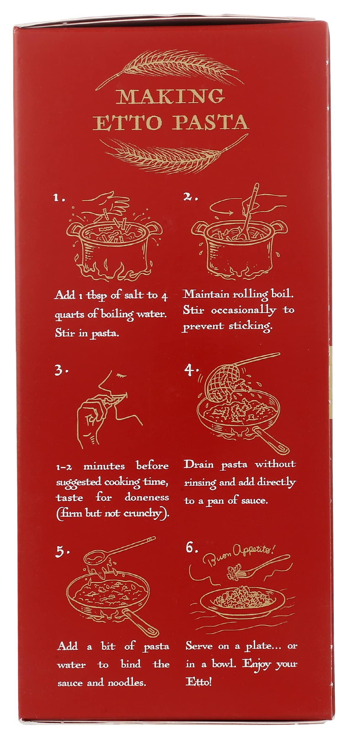 Etto, Pasta Radiatori Organic, 16 Ounce