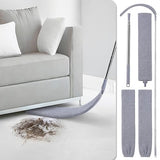 Retractable Gap Dust Cleaner with 3 Microfiber Dusting Cloths & 30-100 inch Extendable Long Handle, Retractable Duster Brush for Cleaning Under