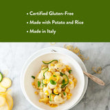 DeLallo Gluten-Free Mini Gnocchi Pasta, 12 Ounce Box, 8 Pack, Non-GMO, Made with Potato Puree and Rice Flour, Vegan
