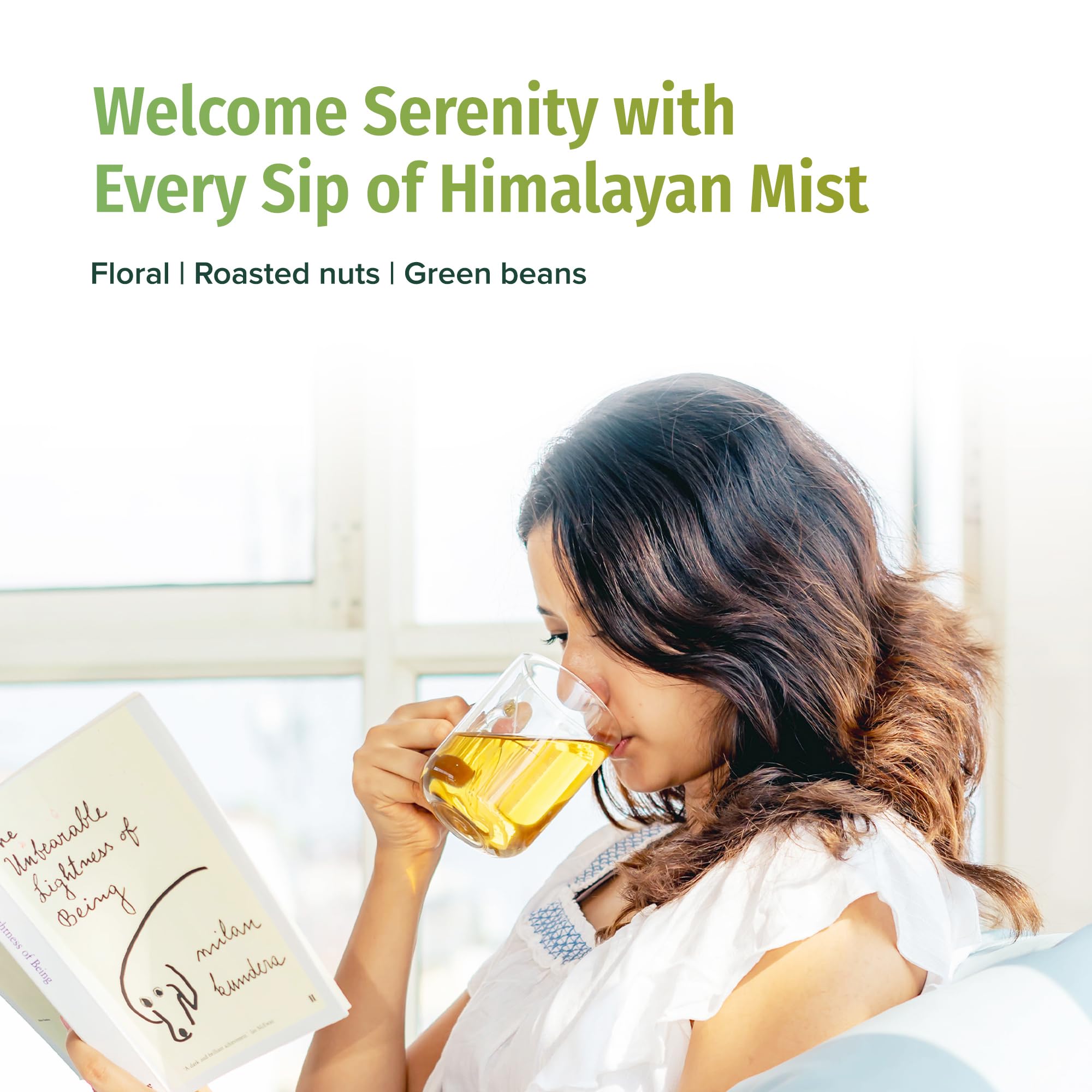 NEPAL TEA Organic Green Tea Loose Leaf - Premium USDA Certified Organic Loose Leaf Tea - Single Origin from Award Winning Family Farm in the Himalayas
