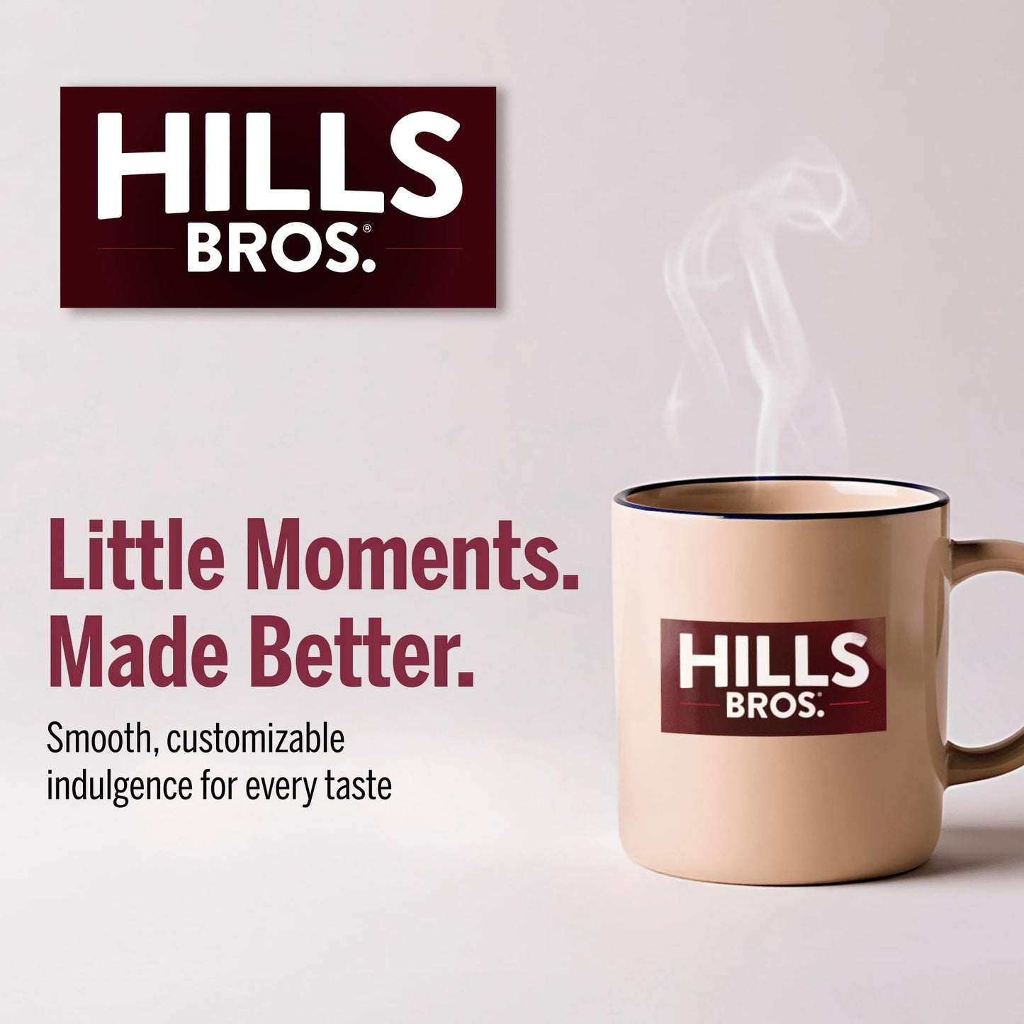 Hills Bros. Dark Satin Whole Bean Coffee - Rich and Bold Premium Arabica Coffee Beans - Orthodox Union Kosher - Dark Roast, Fresh Grind for Best Aroma