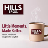 Hills Bros. Dark Satin Whole Bean Coffee - Rich and Bold Premium Arabica Coffee Beans - Orthodox Union Kosher - Dark Roast, Fresh Grind for Best Aroma