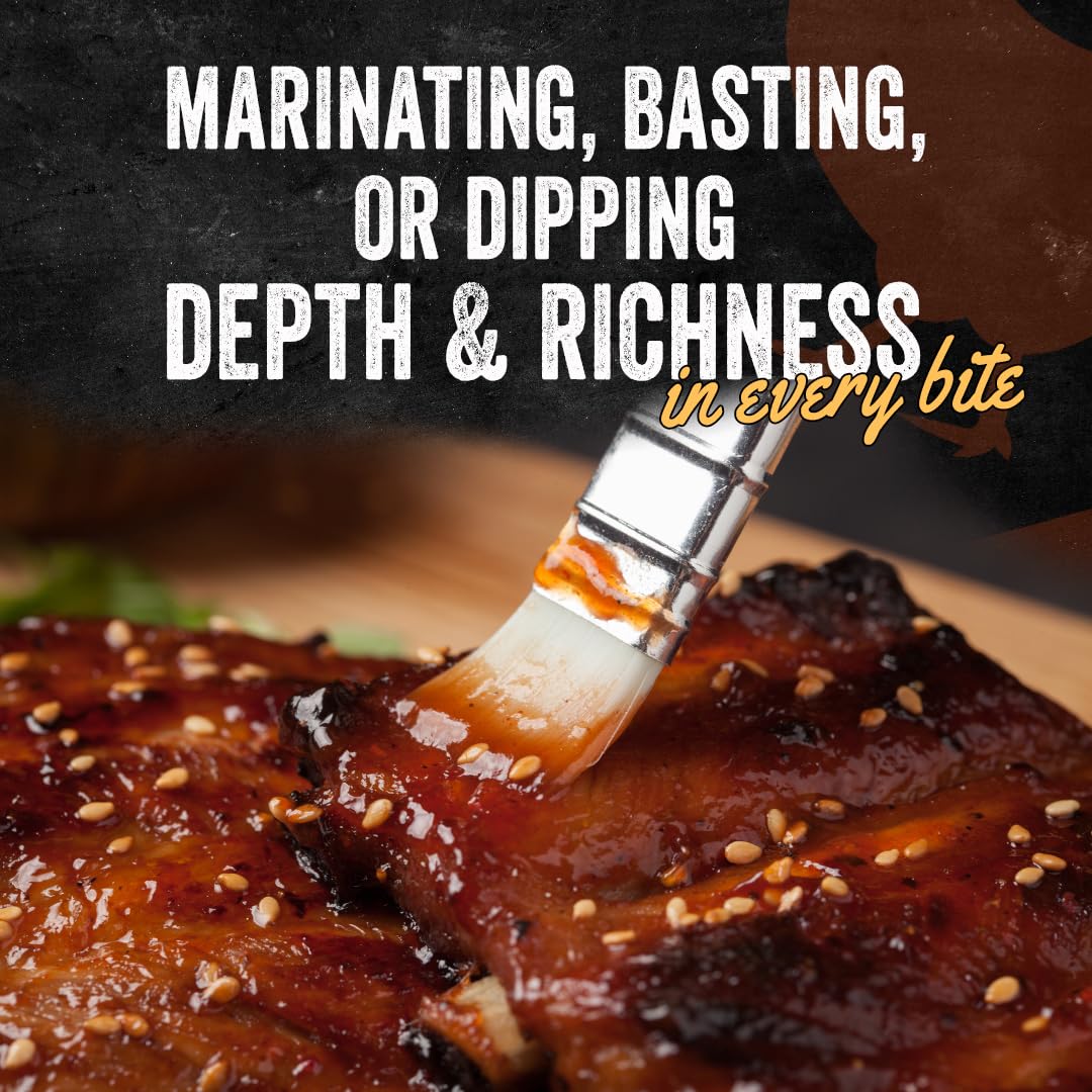 Memphis Marinades Championship Award Winner Spicy Memphis BBQ Sauce, 16oz, Premium BBQ Sauce for Pork, Chicken & Beef, Non-GMO