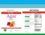 Agar Agar powder | essence free thickener for cooking and baking | vegetarian beef gelatin substitute | non GMO, vegetarian friendly (4 Ounce)