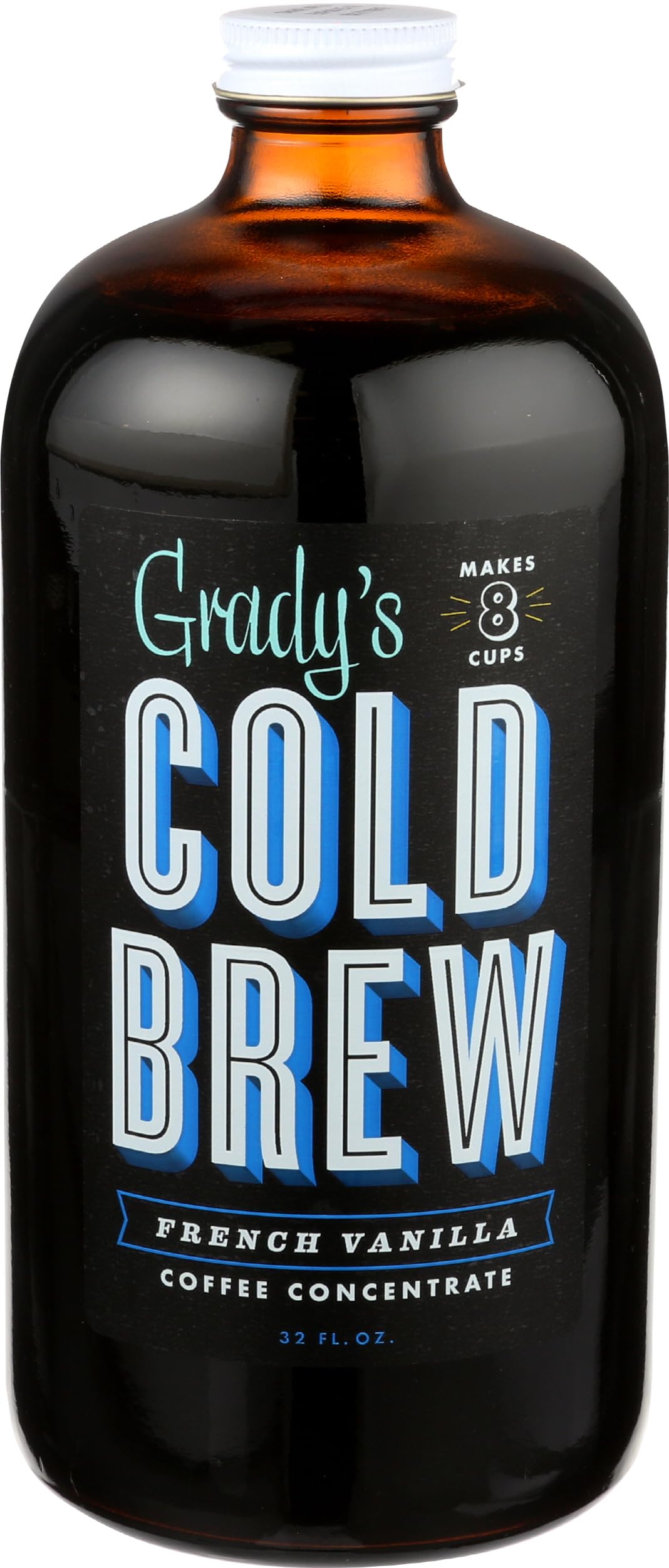 Grady's Cold Brew, Cold Brew Concentrate French Vanilla, 32 Fl Oz