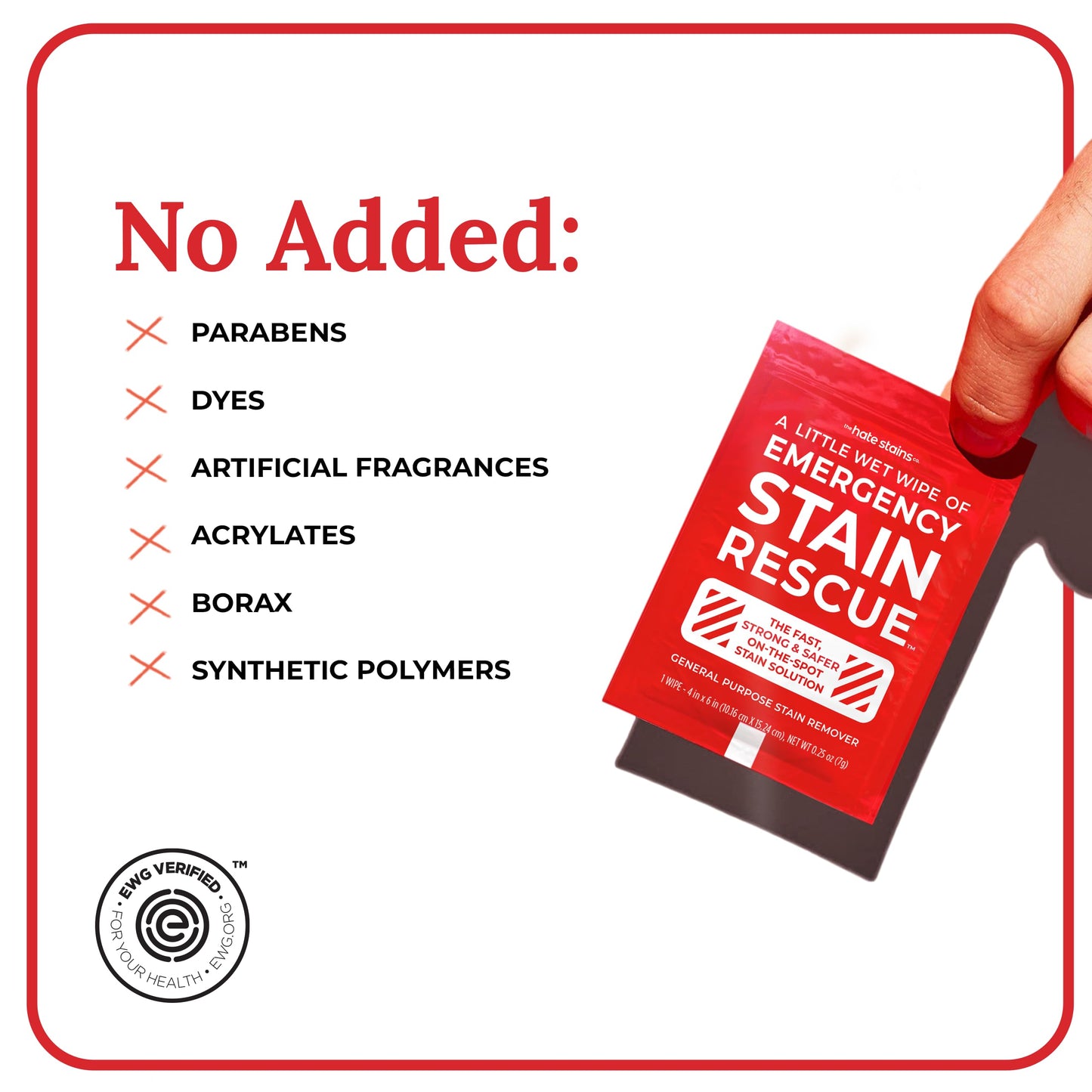 Emergency Stain Rescue Stain Remover Wipes - Road Spill On-the-Go Rescue Packets - Wine & Coffee Stain Rescue Wipes - Carpet & Upholstery Cleaner