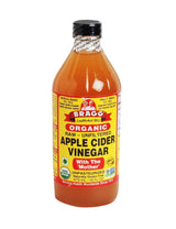Bragg USDA Gluten Free Organic Raw Apple Cider Vinegar w/Mother | Pack of 1 16oz